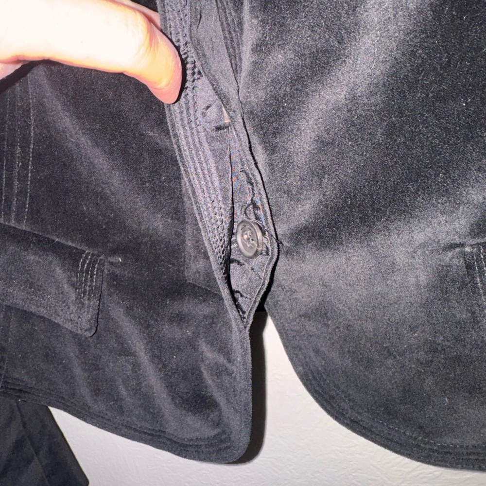 Ralph Lauren Women's Black Velvet Blazer - Picture 5 of 6